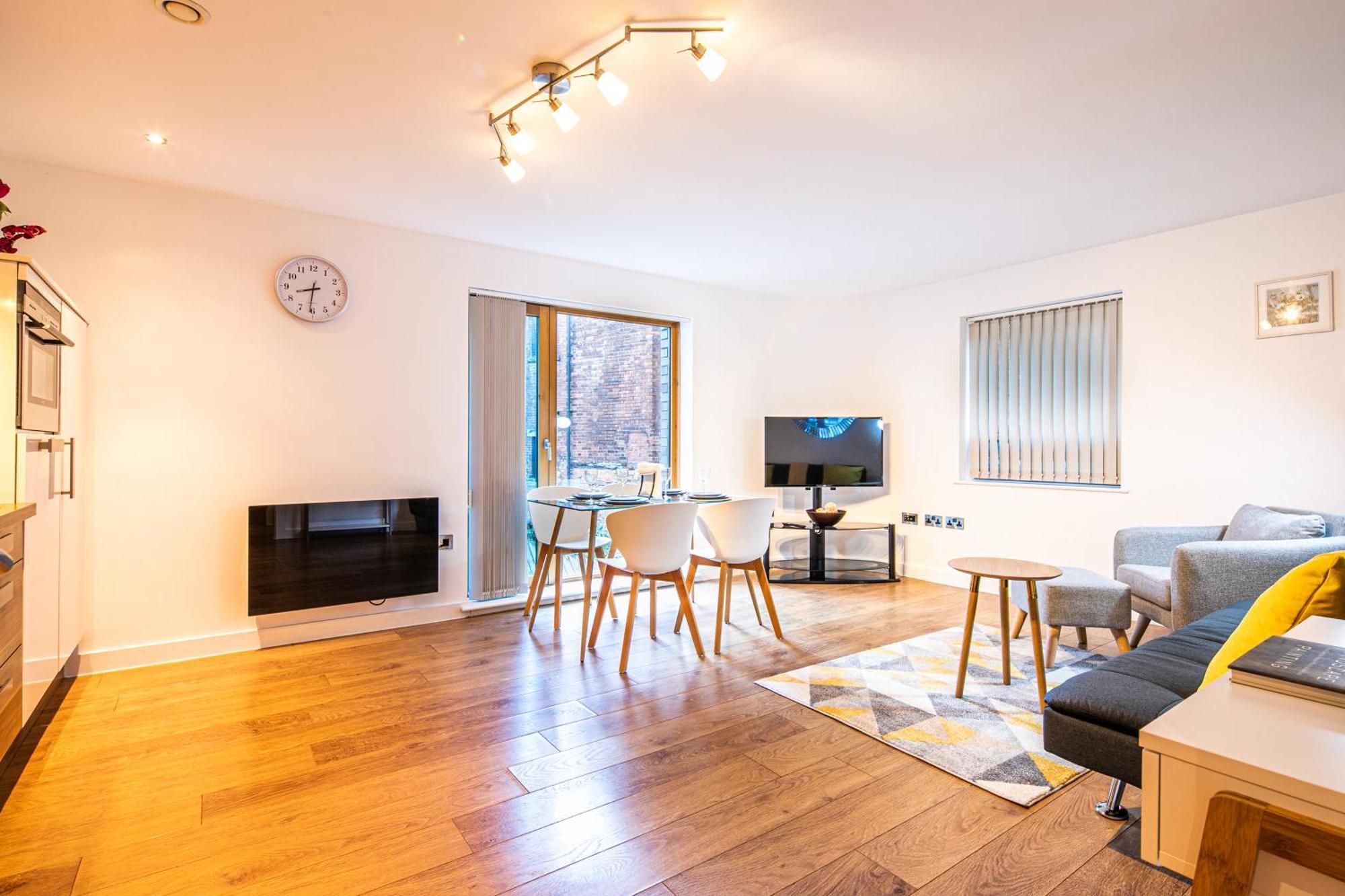Stylish 2 Bed Apt 18 - City Centre, Free Parking, Espresso Machine & Netflix - Hosted By Stay Host Save Sheffield Eksteriør bilde